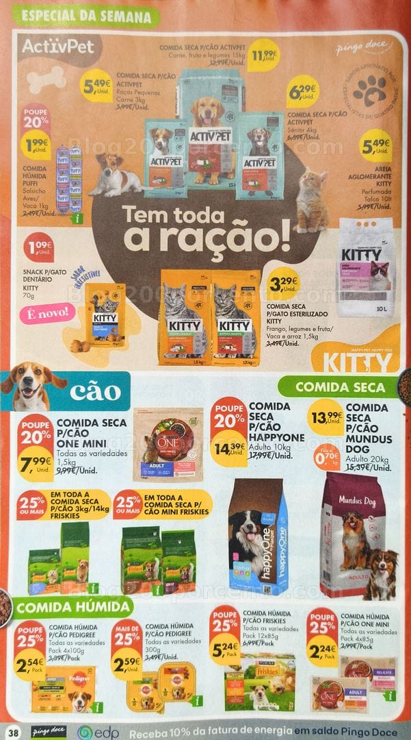 Antevisão Folheto PINGO DOCE Especial Animais Promoções de 1 a 7 setembro