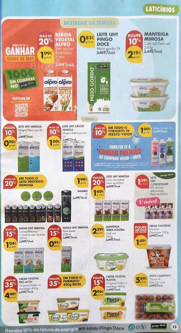 Antevisão Folheto PINGO DOCE Promoções de 11 a 17 agosto