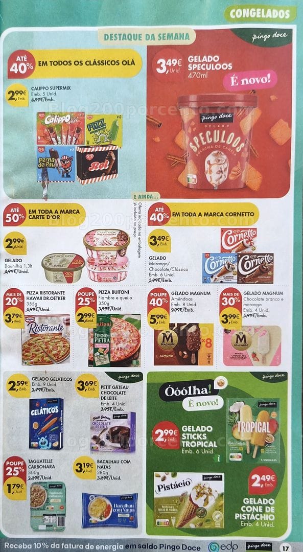 Antevisão Folheto PINGO DOCE Promoções de 11 a 17 agosto