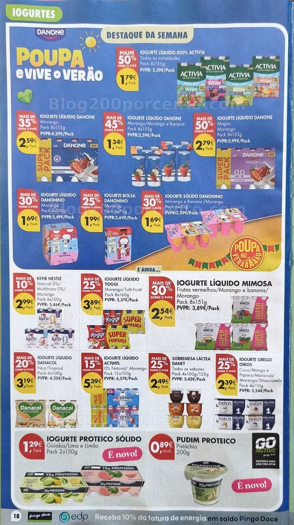 Antevisão Folheto PINGO DOCE Promoções de 11 a 17 agosto