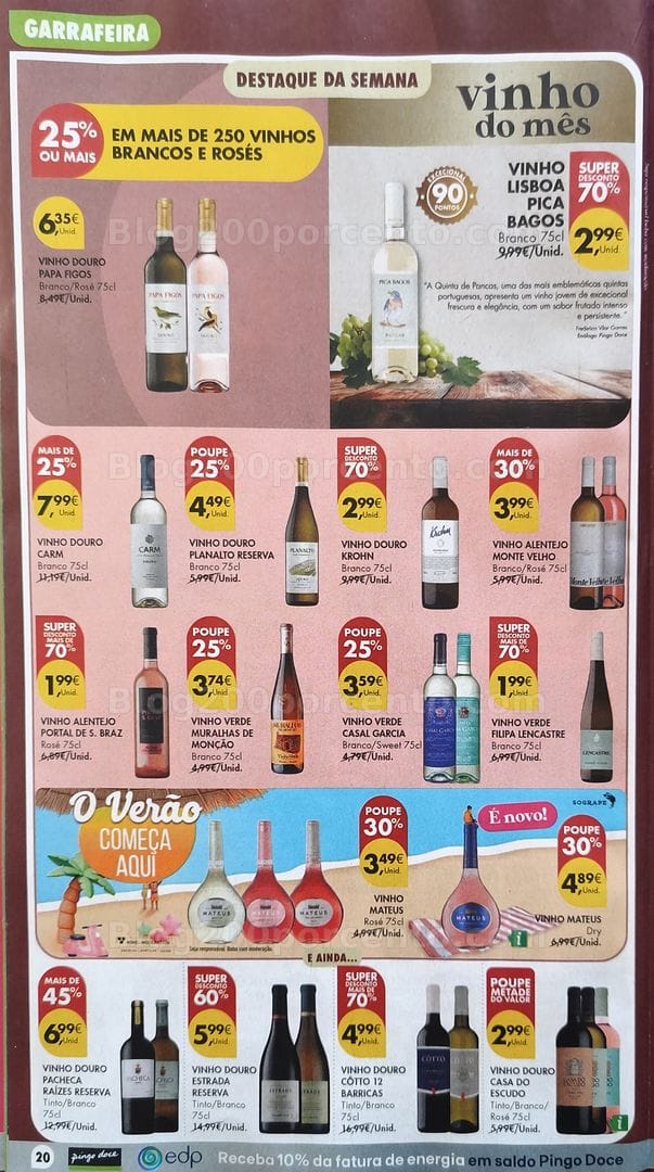 Antevisão Folheto PINGO DOCE Promoções de 11 a 17 agosto