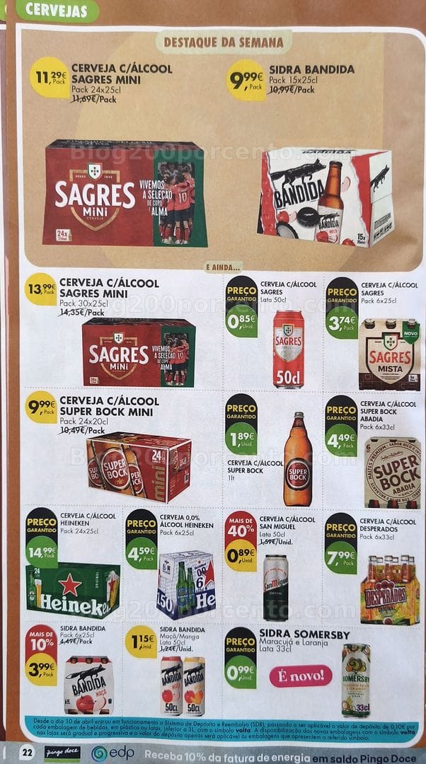 Antevisão Folheto PINGO DOCE Promoções de 11 a 17 agosto