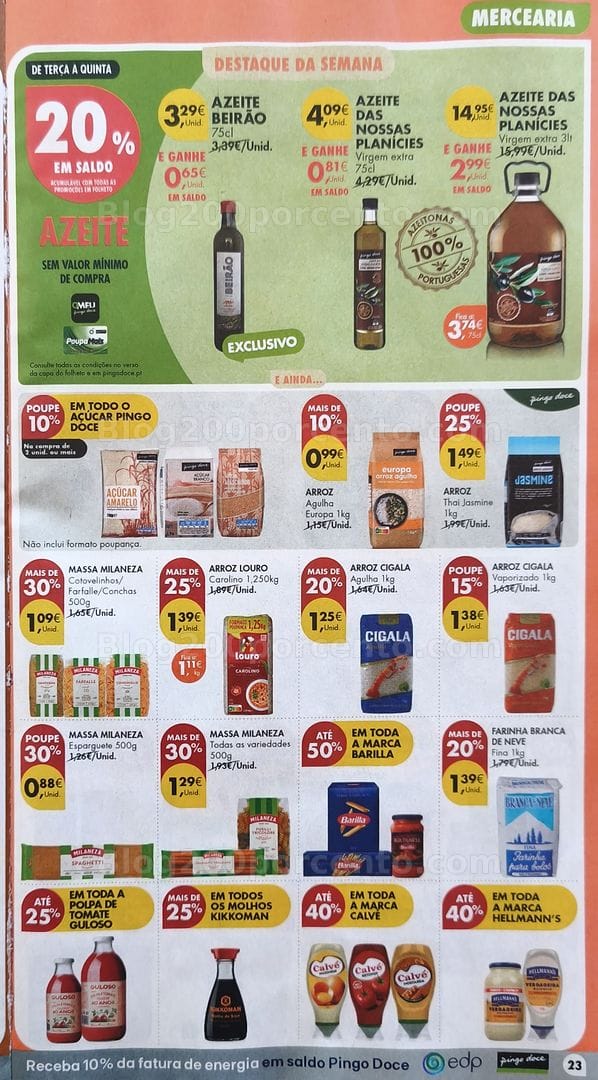 Antevisão Folheto PINGO DOCE Promoções de 11 a 17 agosto