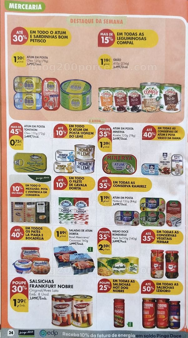 Antevisão Folheto PINGO DOCE Promoções de 11 a 17 agosto