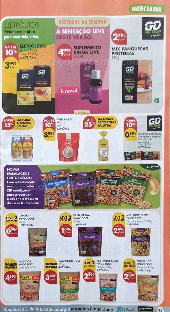Antevisão Folheto PINGO DOCE Promoções de 11 a 17 agosto