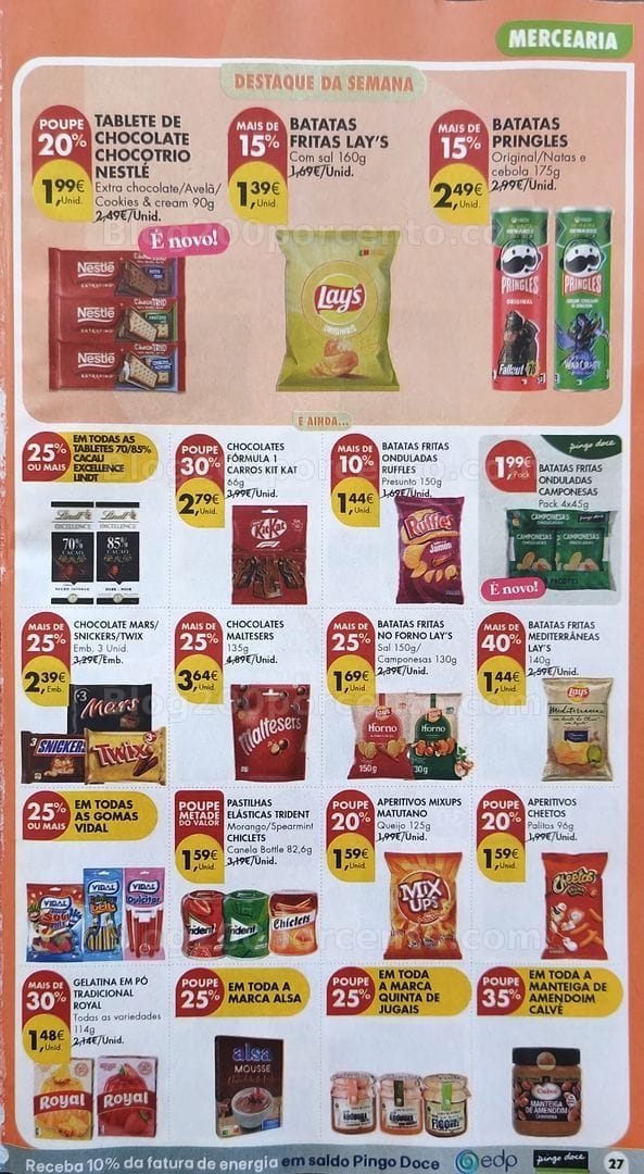 Antevisão Folheto PINGO DOCE Promoções de 11 a 17 agosto