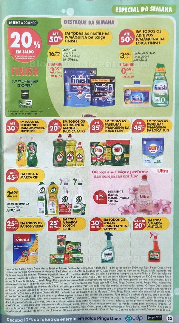 Antevisão Folheto PINGO DOCE Promoções de 11 a 17 agosto