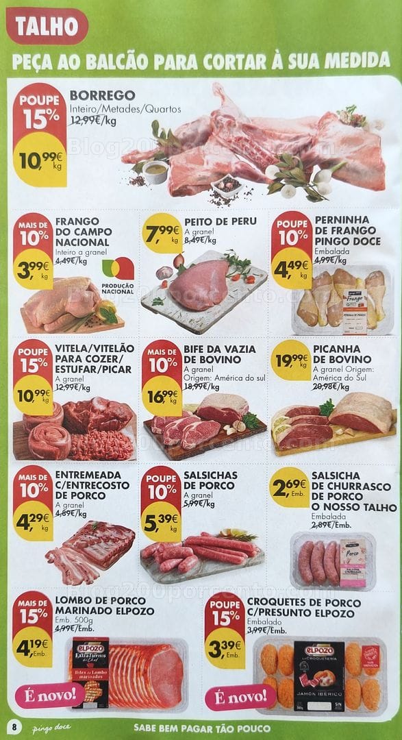 Antevisão Folheto PINGO DOCE Promoções de 11 a 17 agosto