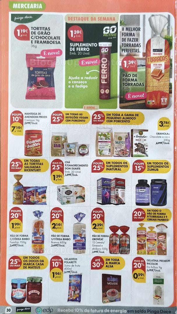 Antevisão Folheto PINGO DOCE Lojas Médias Promoções de 25 a 31 agosto