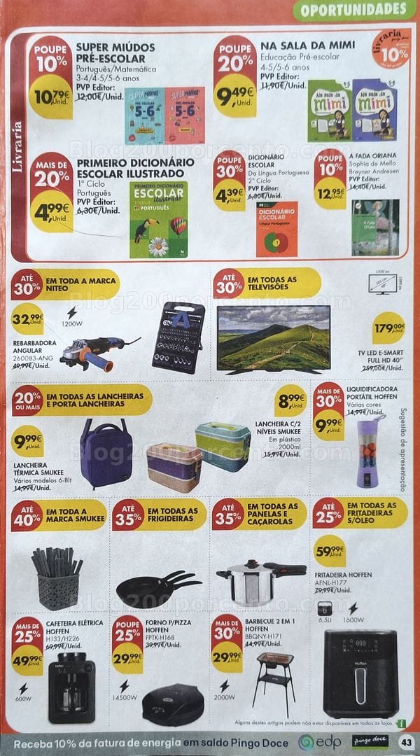 Antevisão Folheto PINGO DOCE Lojas Médias Promoções de 25 a 31 agosto