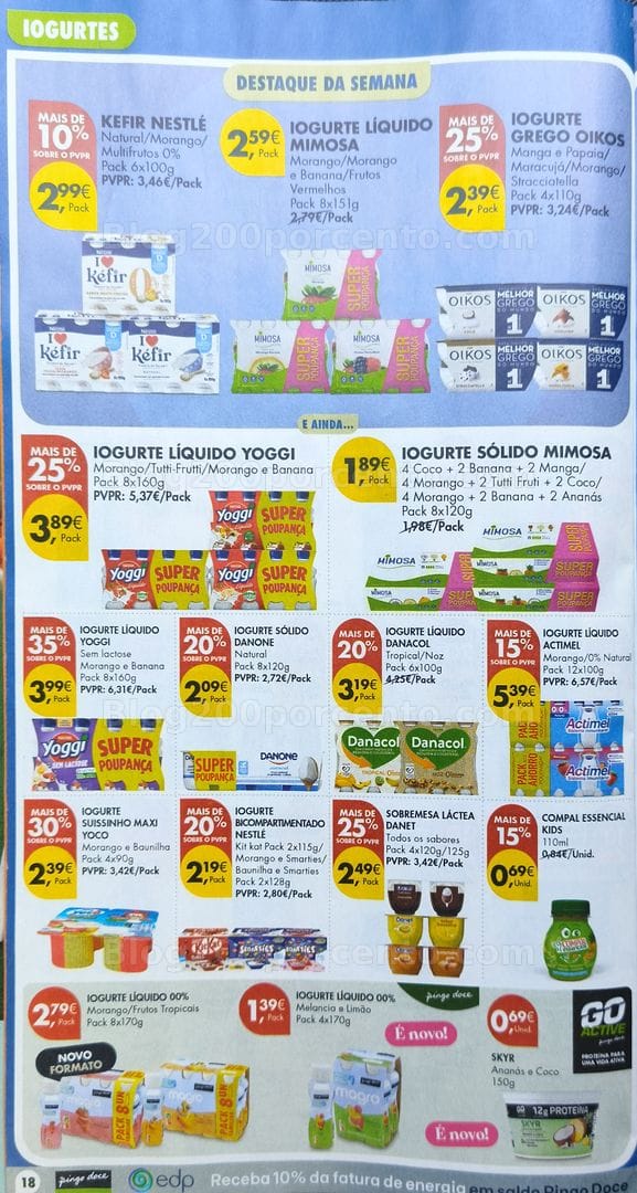 Antevisão Folheto PINGO DOCE Promoções de 4 a 10 agosto