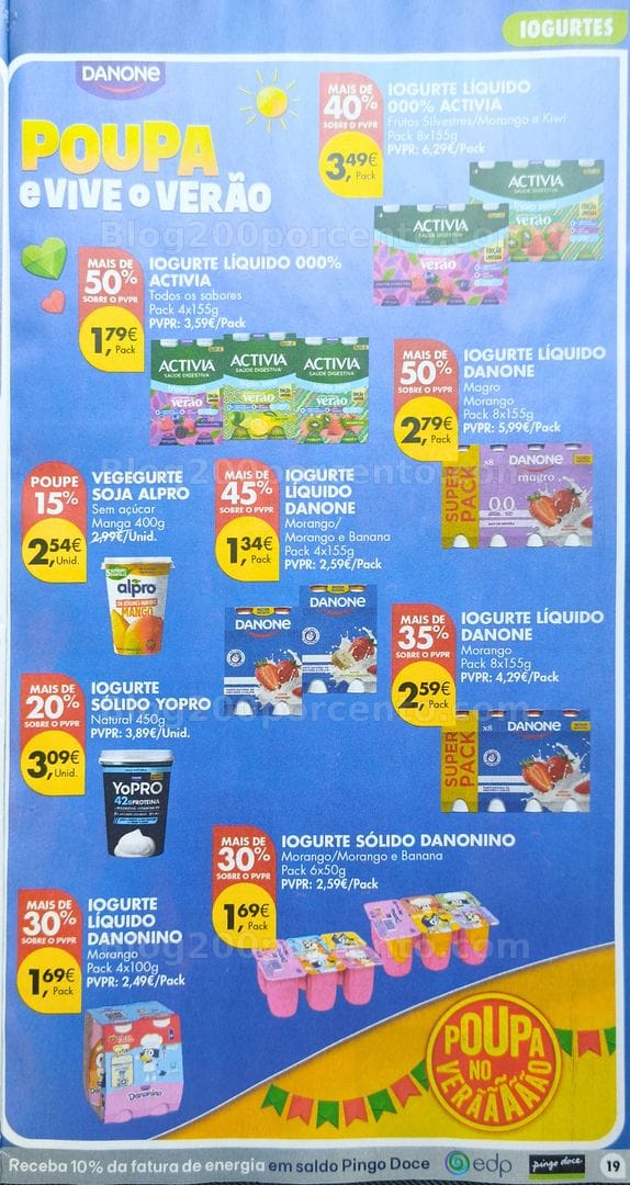 Antevisão Folheto PINGO DOCE Promoções de 4 a 10 agosto