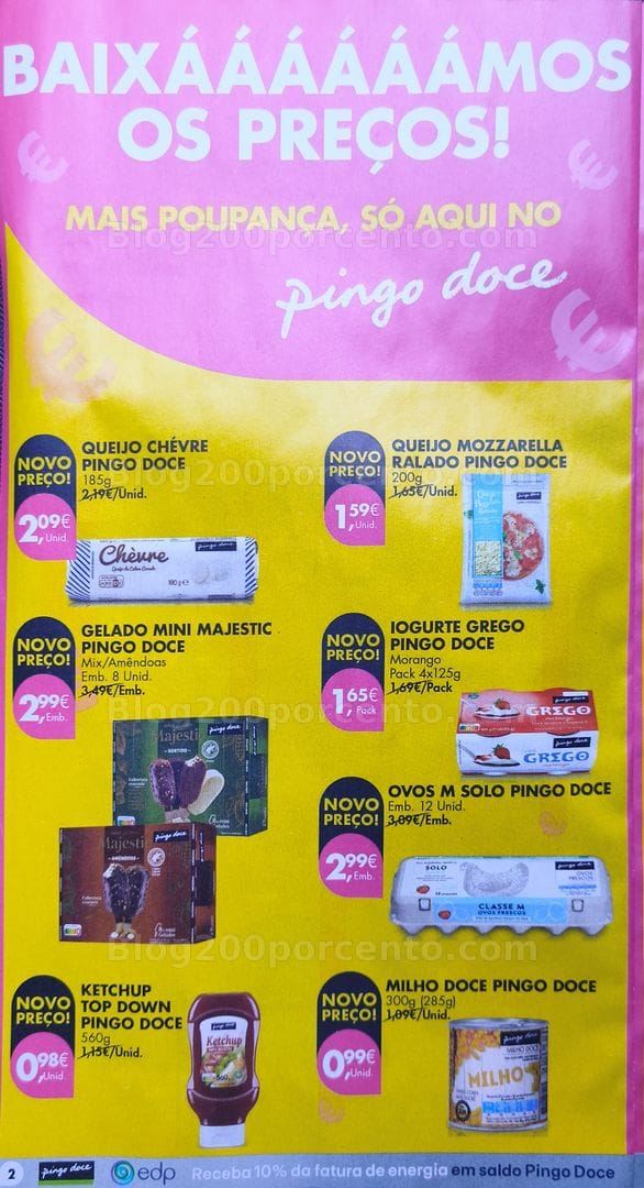 Antevisão Folheto PINGO DOCE Promoções de 4 a 10 agosto