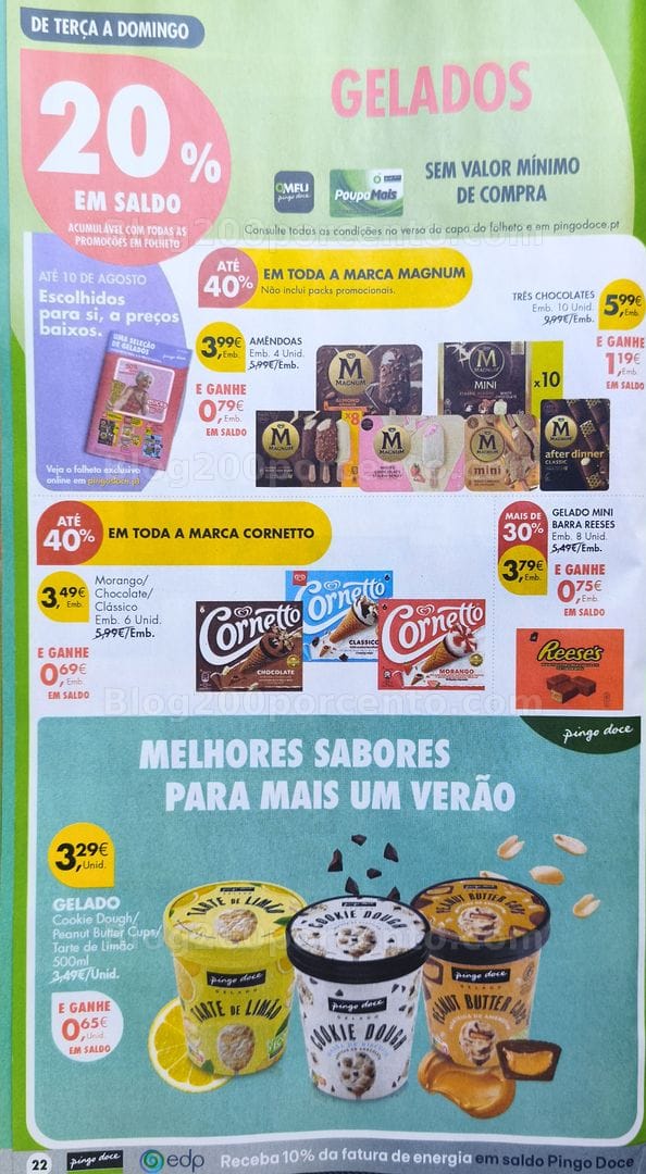 Antevisão Folheto PINGO DOCE Promoções de 4 a 10 agosto