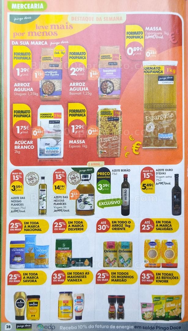 Antevisão Folheto PINGO DOCE Promoções de 4 a 10 agosto