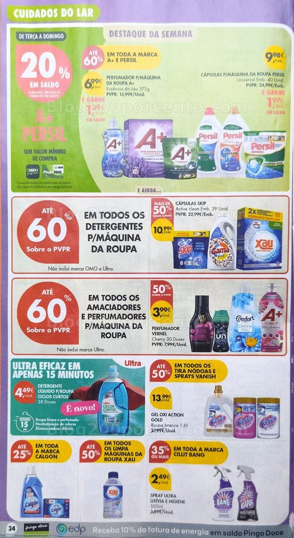 Antevisão Folheto PINGO DOCE Promoções de 4 a 10 agosto