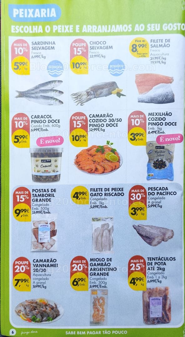 Antevisão Folheto PINGO DOCE Promoções de 4 a 10 agosto