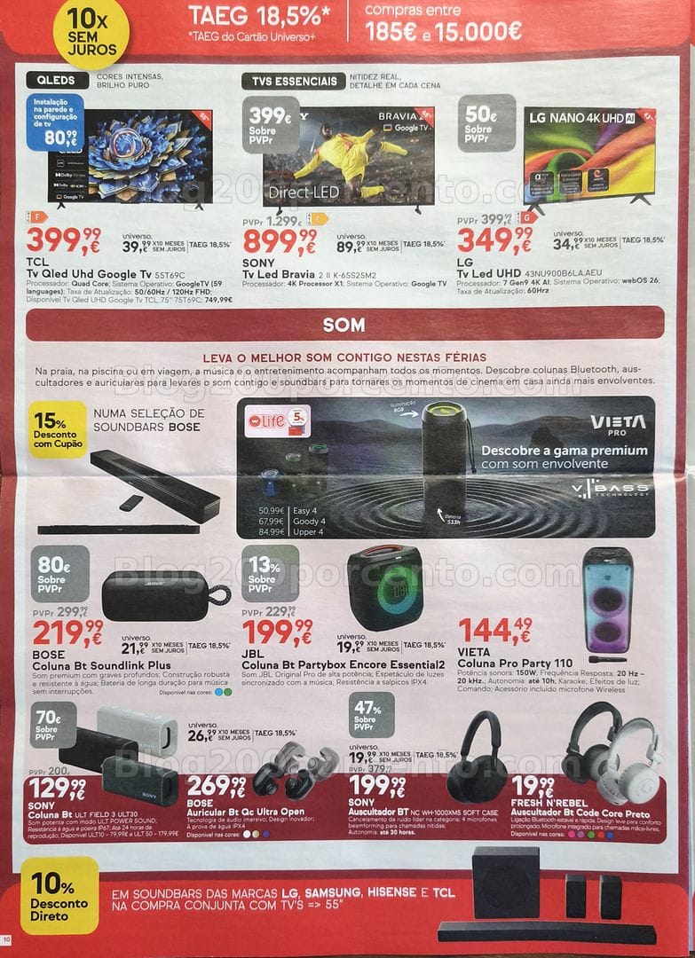 Antevisão Folheto WORTEN Promoções de 5 a 17 agosto