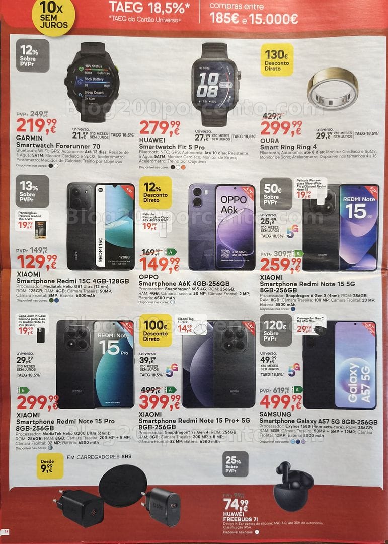Antevisão Folheto WORTEN Promoções de 5 a 17 agosto