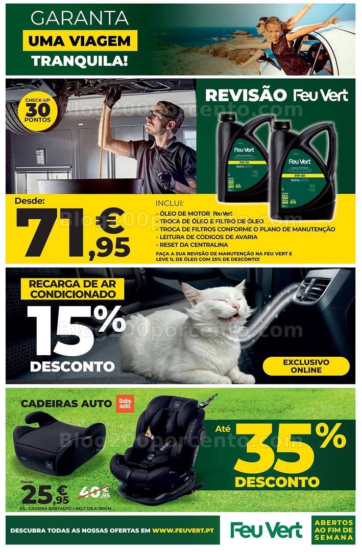 Antevisão Folheto FEU VERT Oficinas Promoções de 20 agosto a 2 setembro