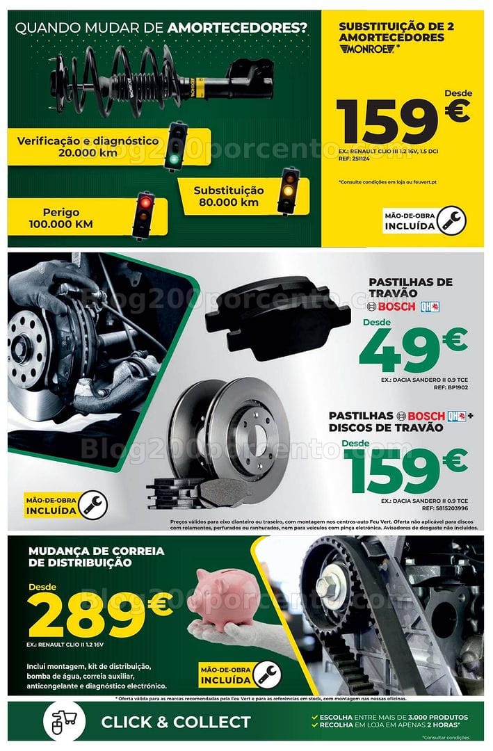 Antevisão Folheto FEU VERT Oficinas Promoções de 20 agosto a 2 setembro
