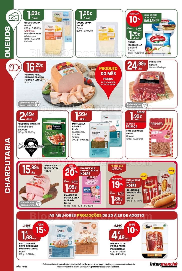 Antevisão Folheto INTERMARCHÉ Contact Promoções de 20 a 26 agosto