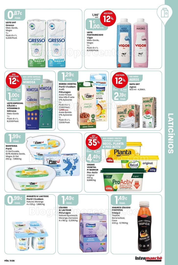 Antevisão Folheto INTERMARCHÉ Contact Promoções de 20 a 26 agosto
