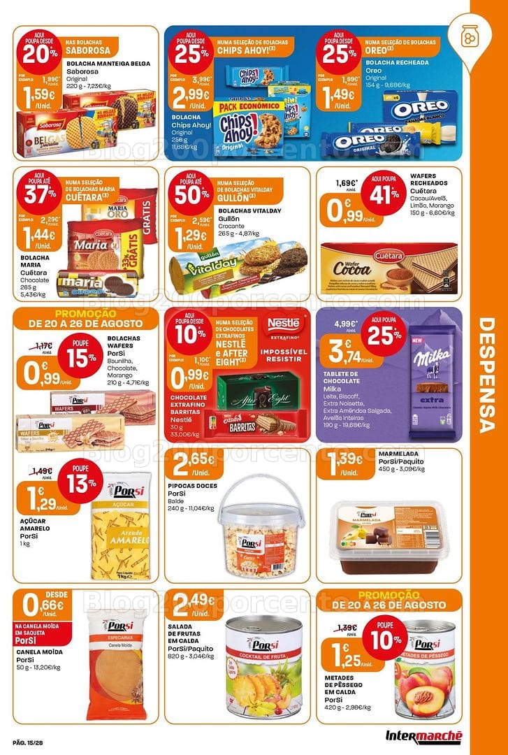 Antevisão Folheto INTERMARCHÉ Contact Promoções de 20 a 26 agosto