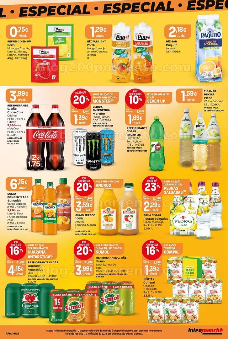 Antevisão Folheto INTERMARCHÉ Contact Promoções de 20 a 26 agosto