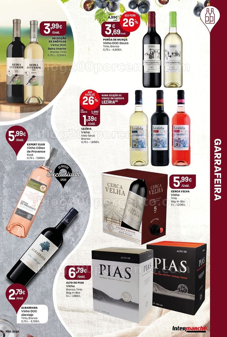 Antevisão Folheto INTERMARCHÉ Contact Promoções de 20 a 26 agosto