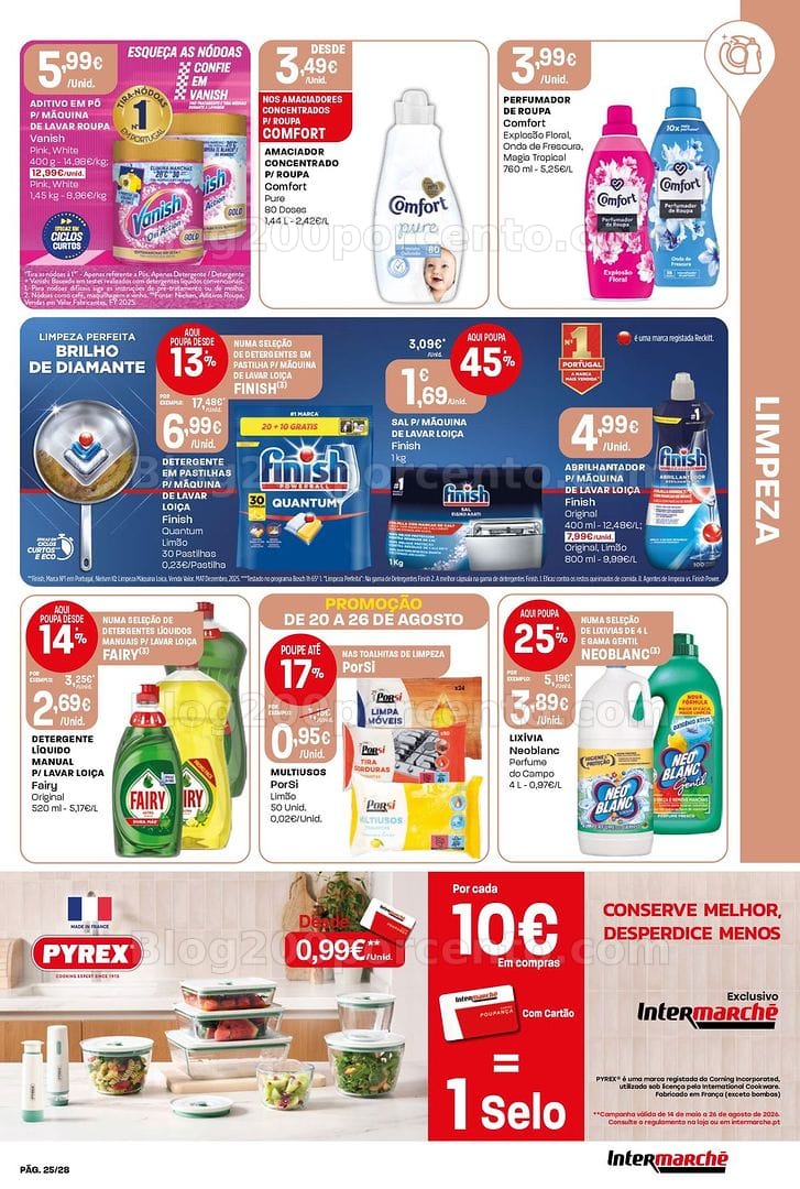 Antevisão Folheto INTERMARCHÉ Contact Promoções de 20 a 26 agosto