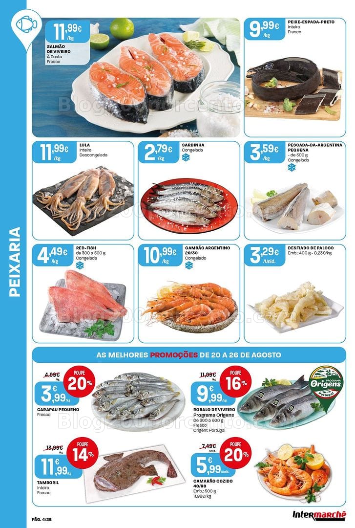 Antevisão Folheto INTERMARCHÉ Contact Promoções de 20 a 26 agosto