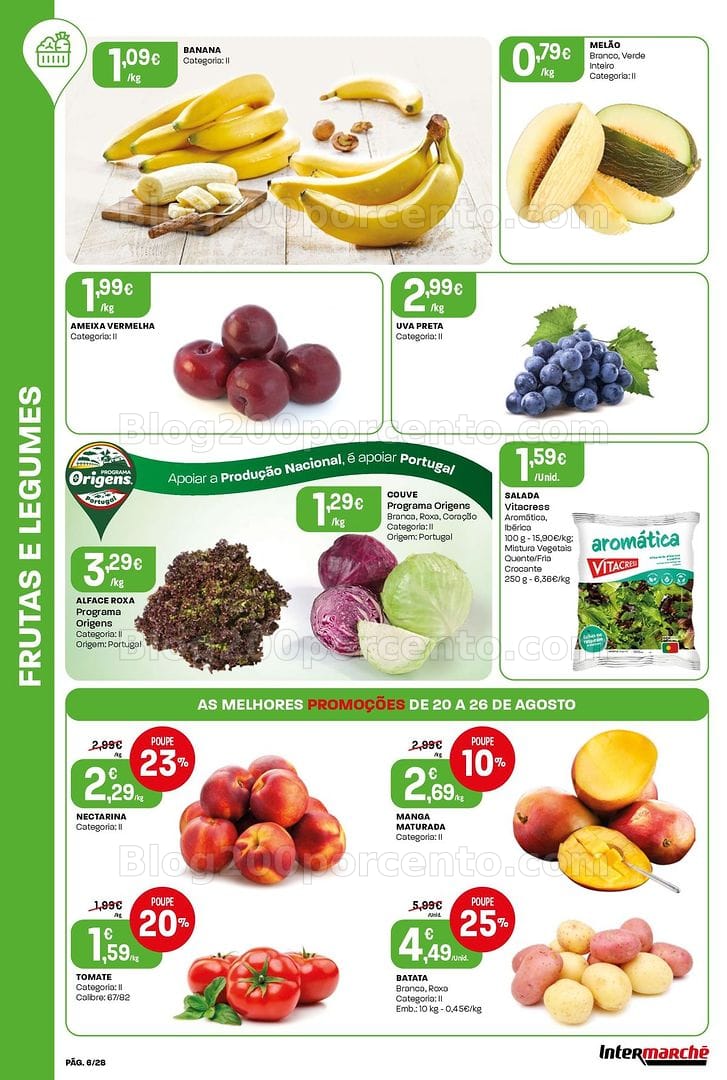 Antevisão Folheto INTERMARCHÉ Contact Promoções de 20 a 26 agosto