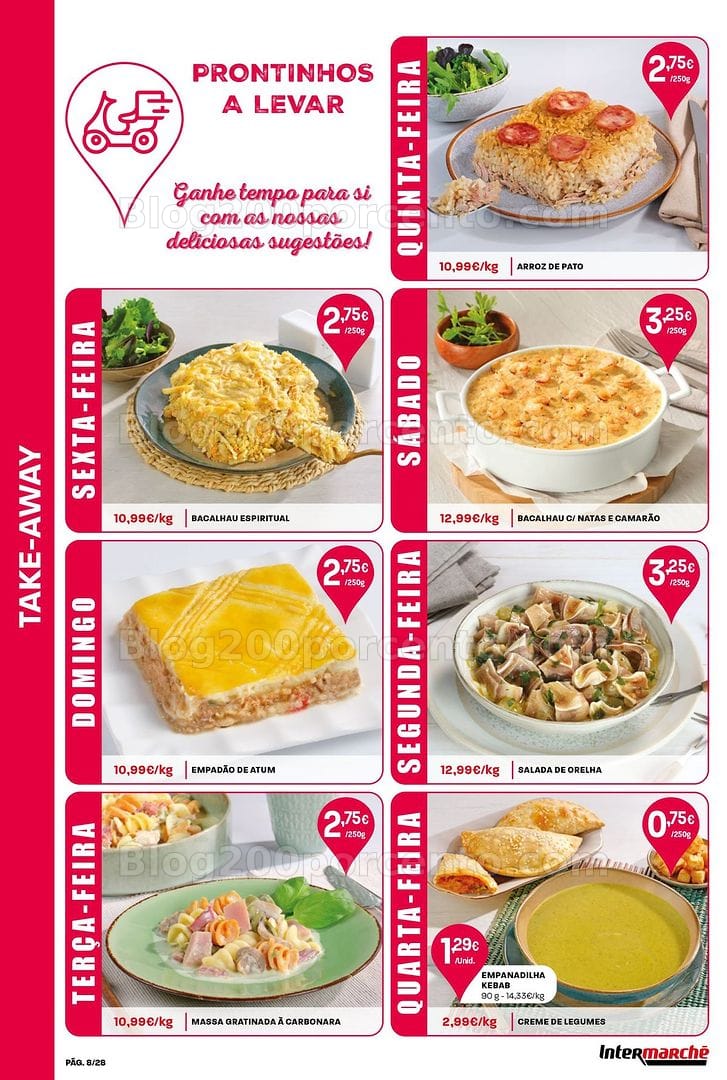 Antevisão Folheto INTERMARCHÉ Contact Promoções de 20 a 26 agosto