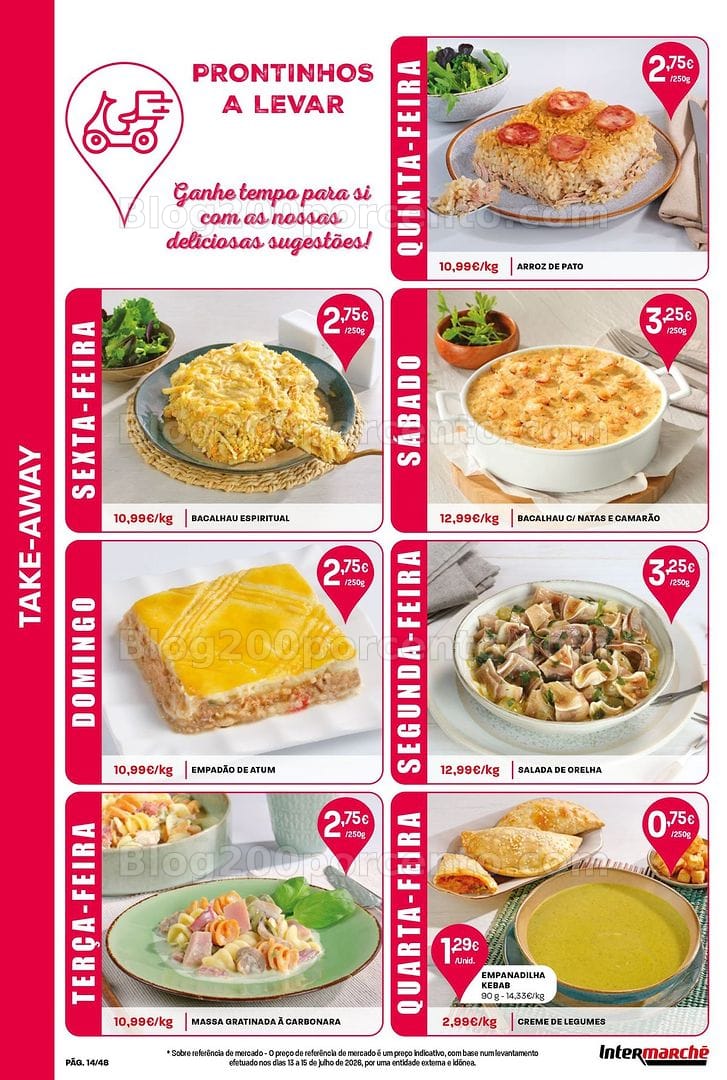 Antevisão Folheto INTERMARCHÉ Super Promoções de 20 a 26 agosto
