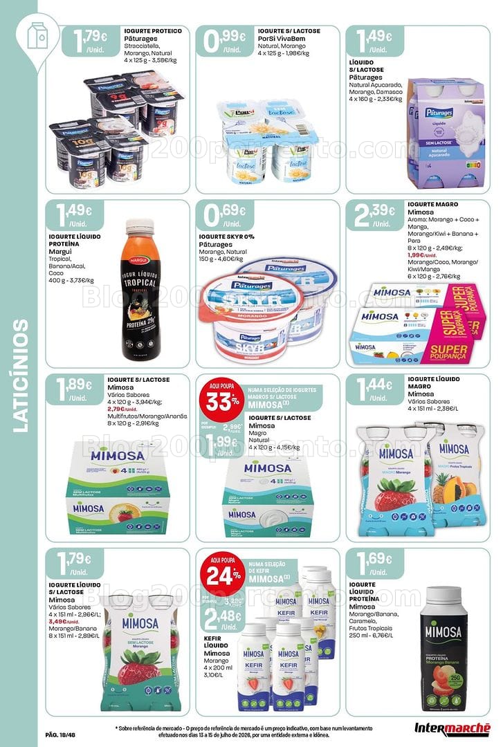 Antevisão Folheto INTERMARCHÉ Super Promoções de 20 a 26 agosto