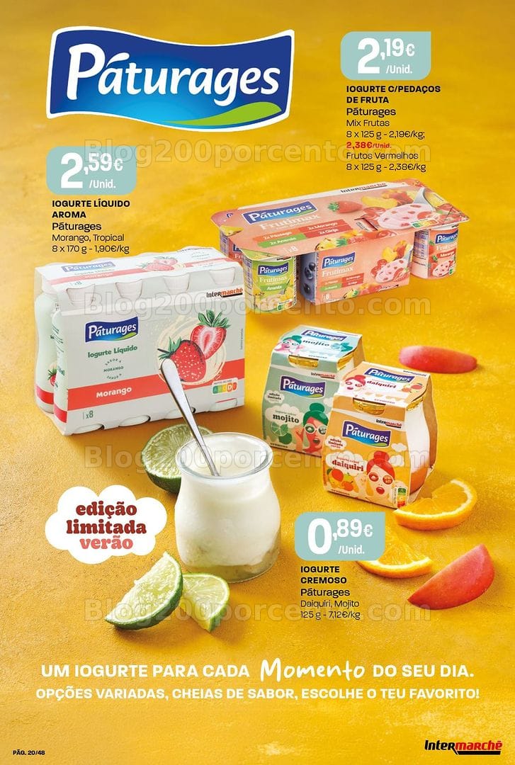 Antevisão Folheto INTERMARCHÉ Super Promoções de 20 a 26 agosto