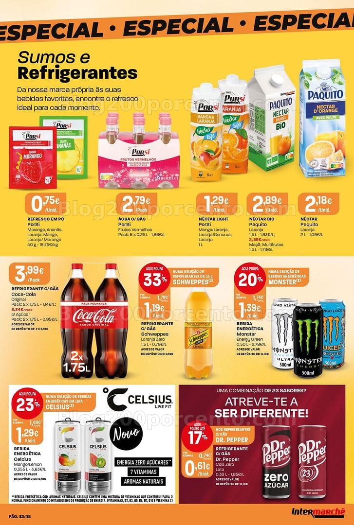 Antevisão Folheto INTERMARCHÉ Super Promoções de 20 a 26 agosto