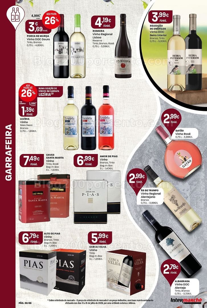 Antevisão Folheto INTERMARCHÉ Super Promoções de 20 a 26 agosto