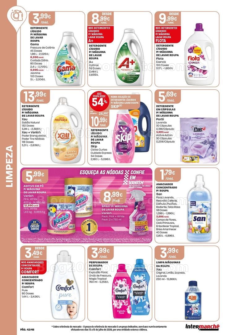 Antevisão Folheto INTERMARCHÉ Super Promoções de 20 a 26 agosto