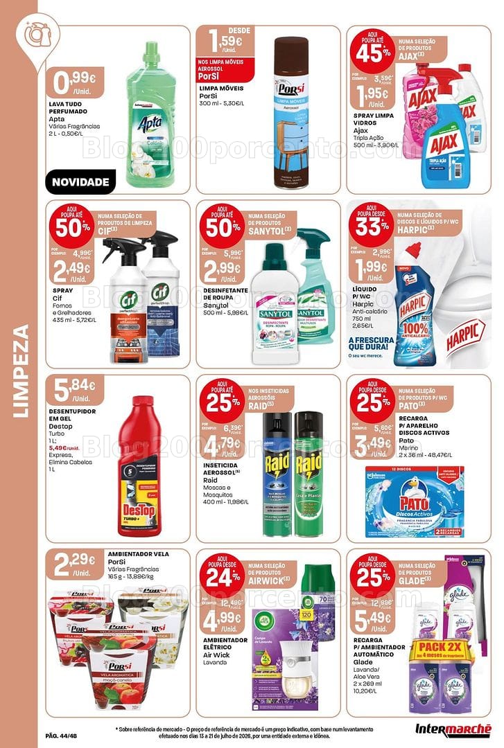 Antevisão Folheto INTERMARCHÉ Super Promoções de 20 a 26 agosto