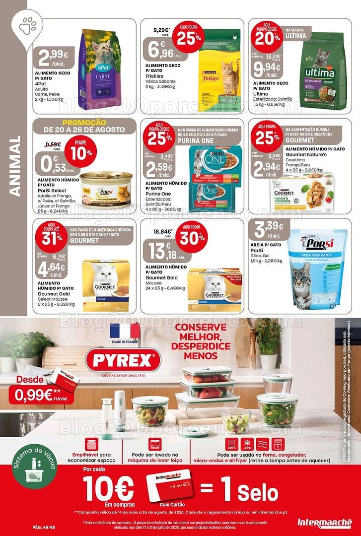 Antevisão Folheto INTERMARCHÉ Super Promoções de 20 a 26 agosto