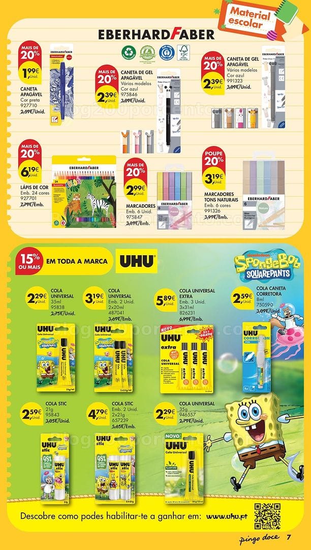 Antevisão Folheto PINGO DOCE Extra II Regresso às Aulas Promoções de 18 agosto a 21 setembro