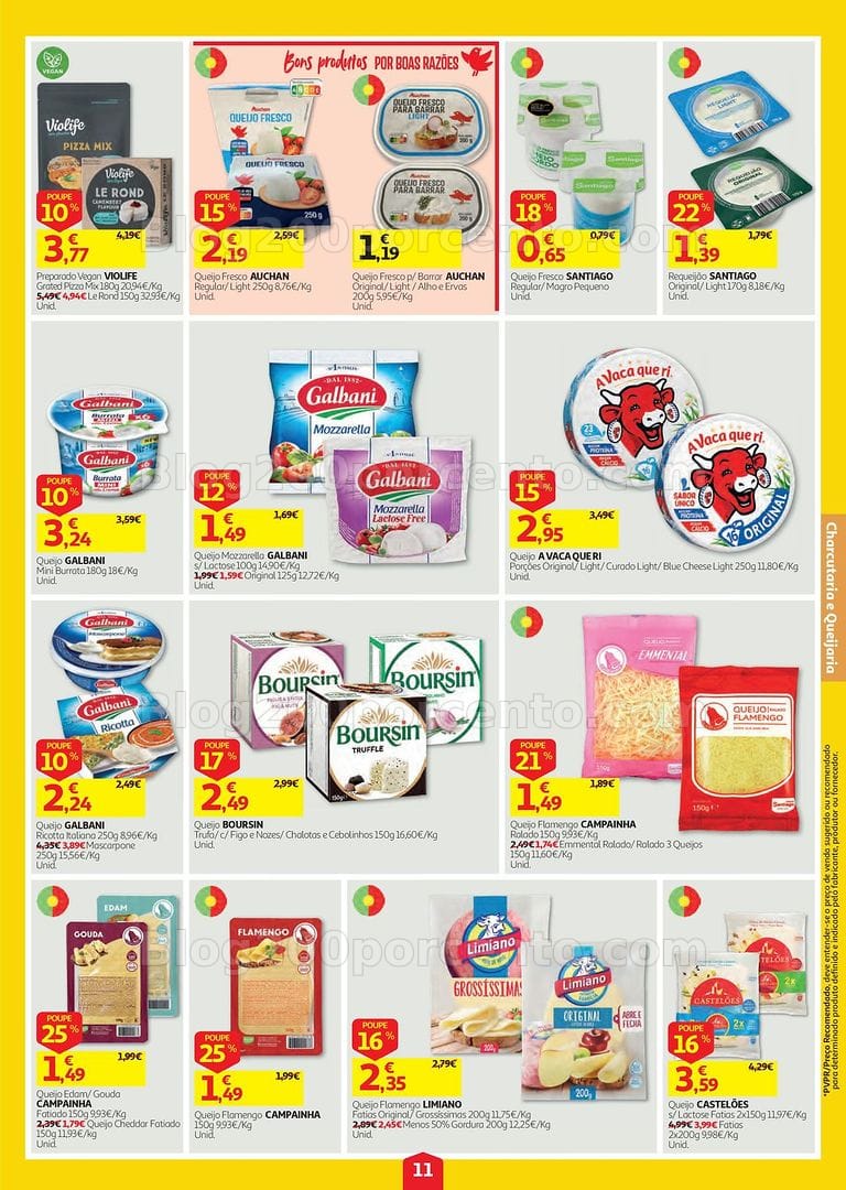 Antevisão Folheto AUCHAN Super Poupança Promoções de 13 a 19 agosto