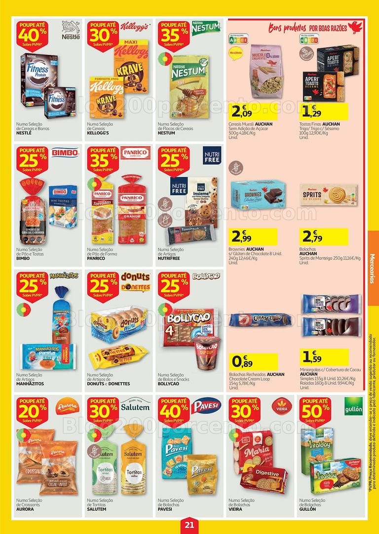 Antevisão Folheto AUCHAN Super Poupança Promoções de 13 a 19 agosto