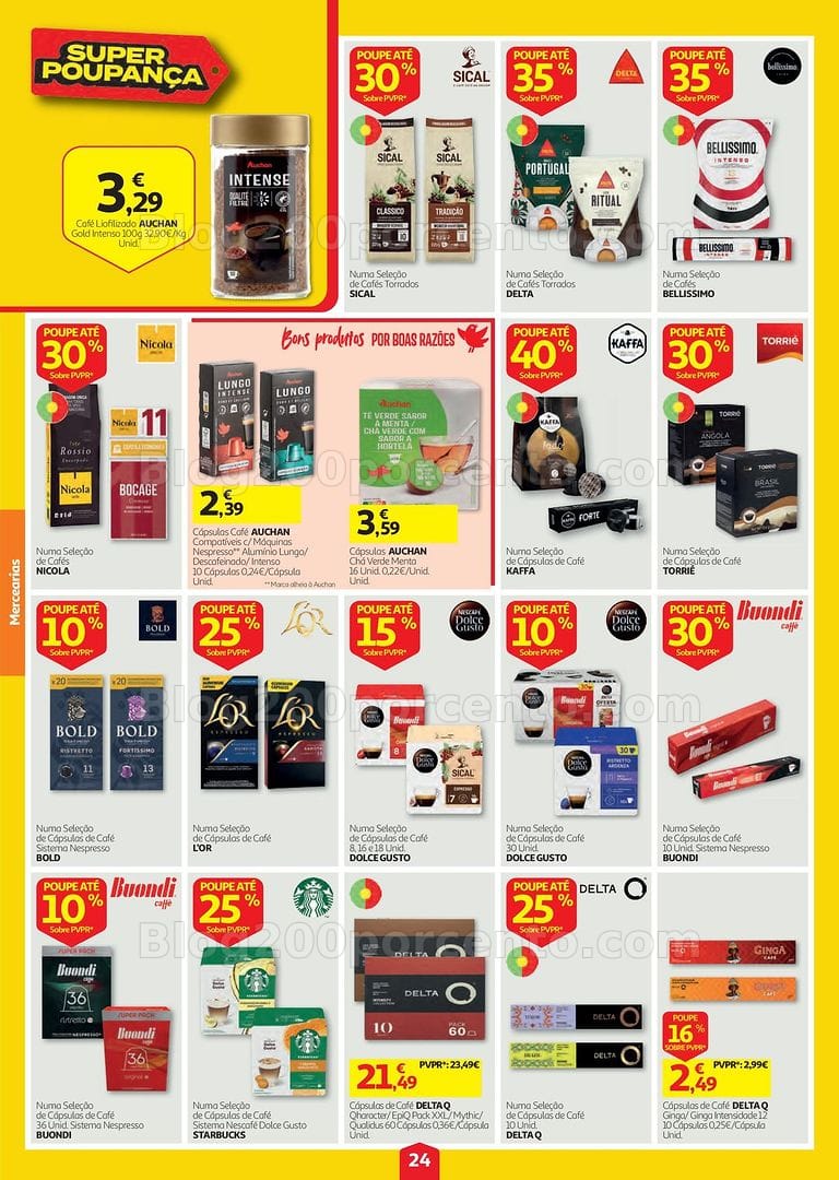 Antevisão Folheto AUCHAN Super Poupança Promoções de 13 a 19 agosto