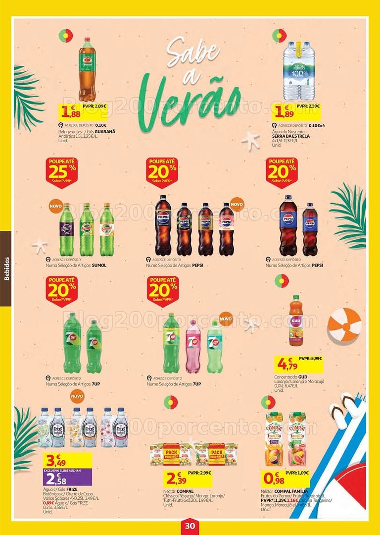 Antevisão Folheto AUCHAN Super Poupança Promoções de 13 a 19 agosto