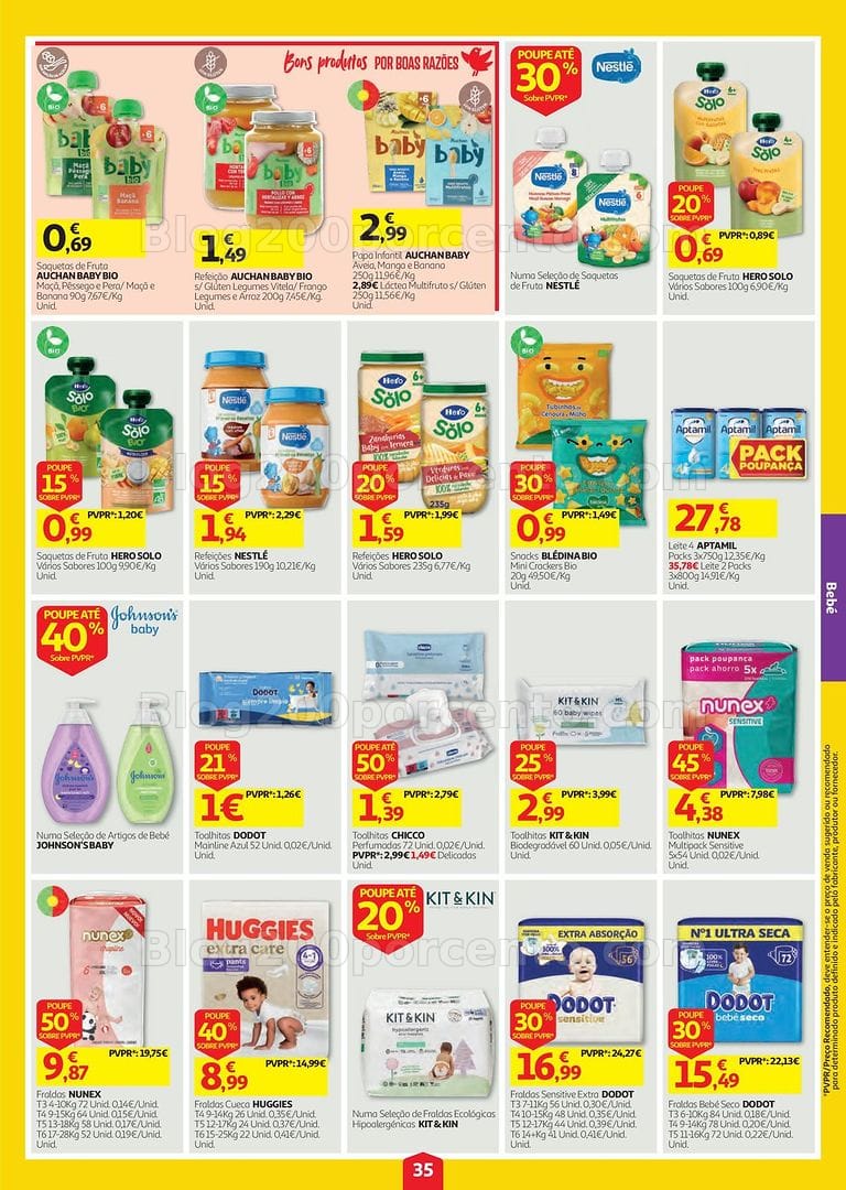 Antevisão Folheto AUCHAN Super Poupança Promoções de 13 a 19 agosto