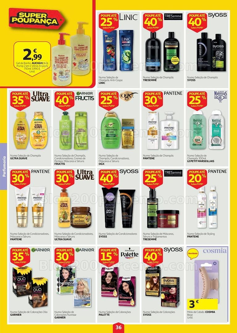 Antevisão Folheto AUCHAN Super Poupança Promoções de 13 a 19 agosto