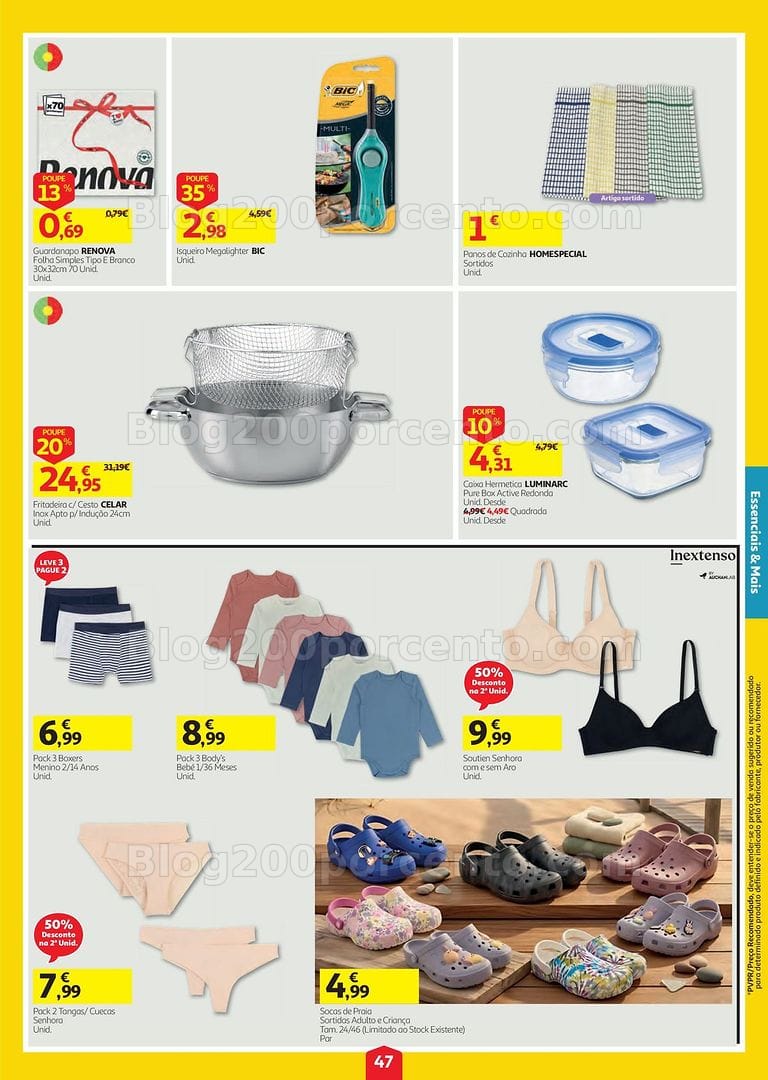 Antevisão Folheto AUCHAN Super Poupança Promoções de 13 a 19 agosto